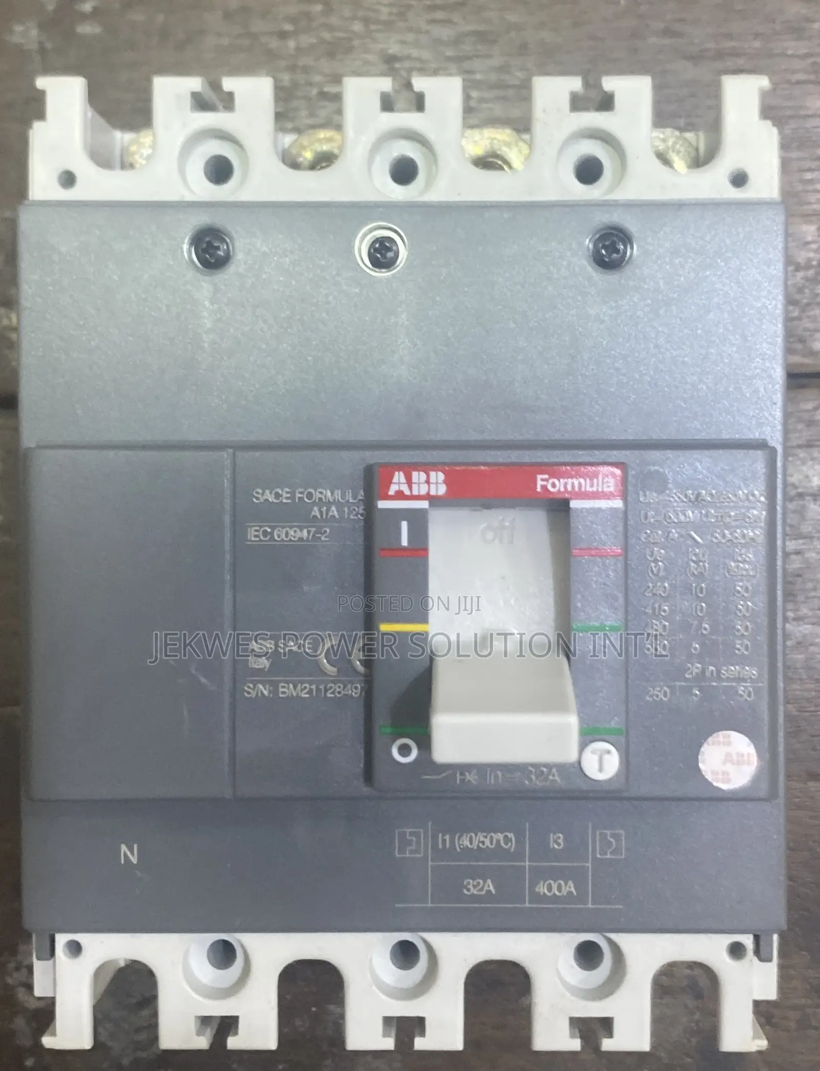Original 32a Breaker 4pole McCb ABB