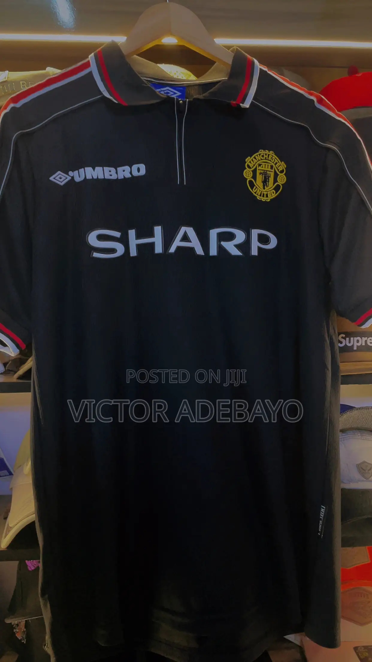 Manchester United Vintage/Retro Football Jersey