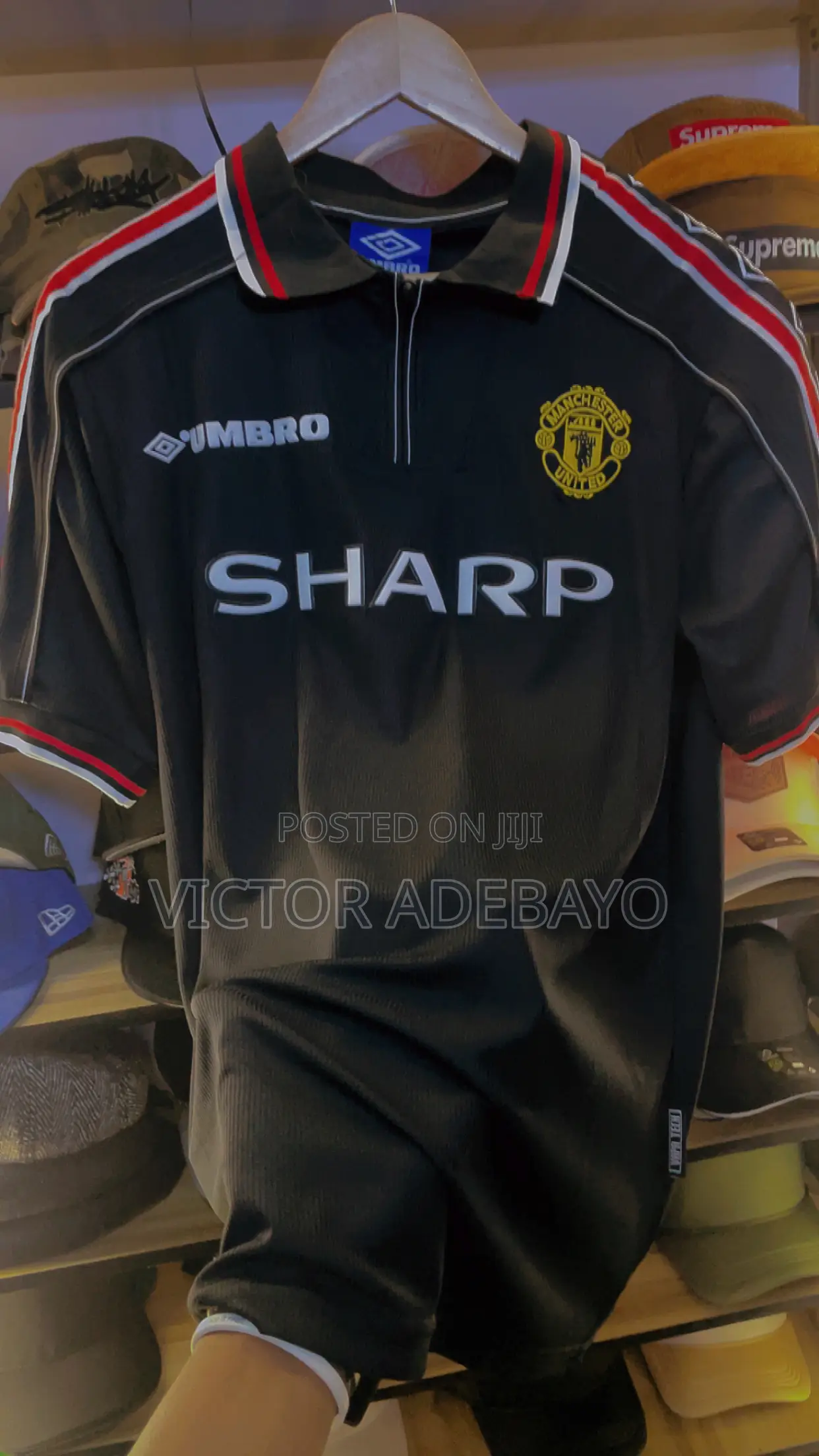 Manchester United Vintage/Retro Football Jersey