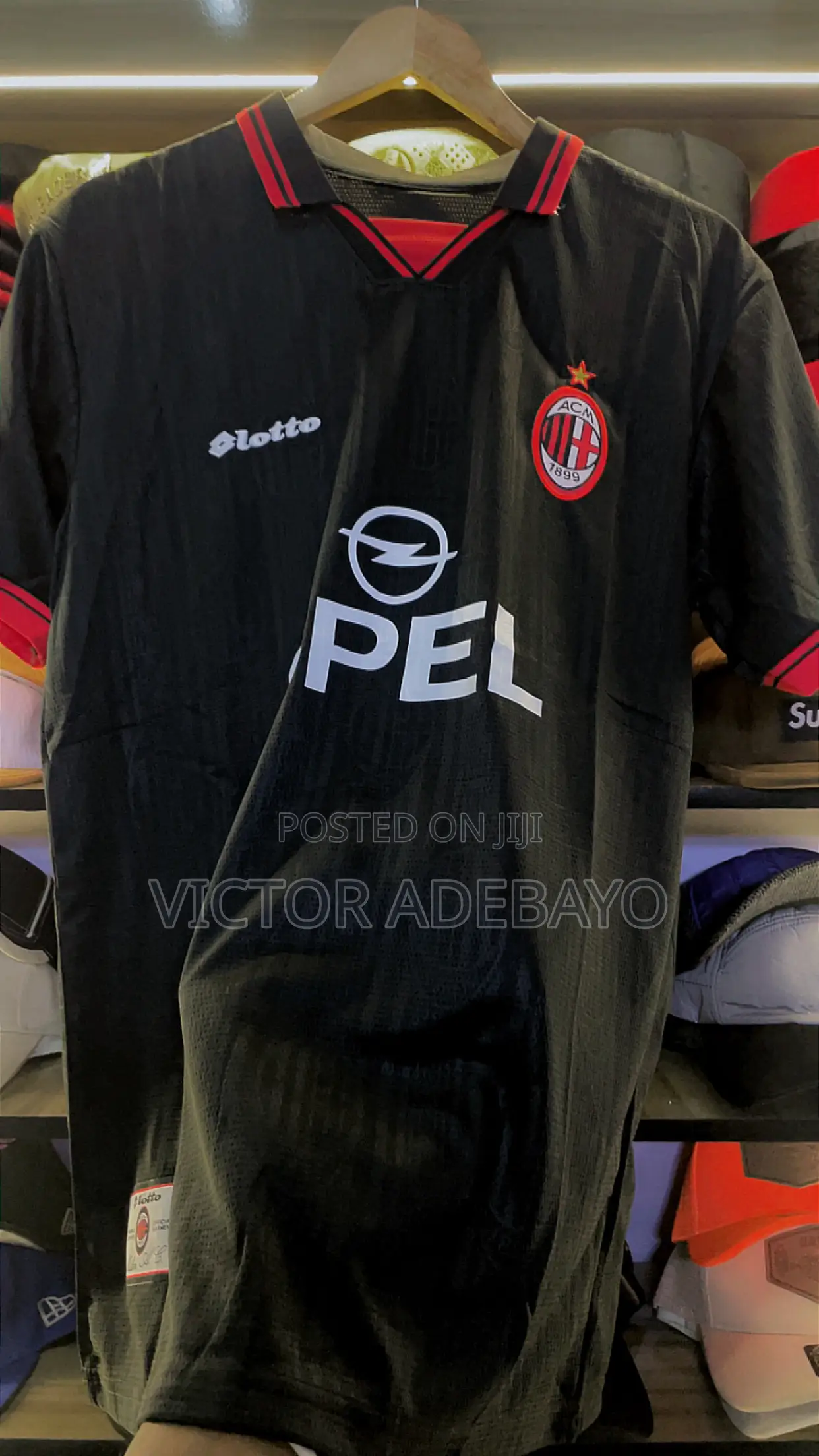Ac Milan Retro Football Jersey