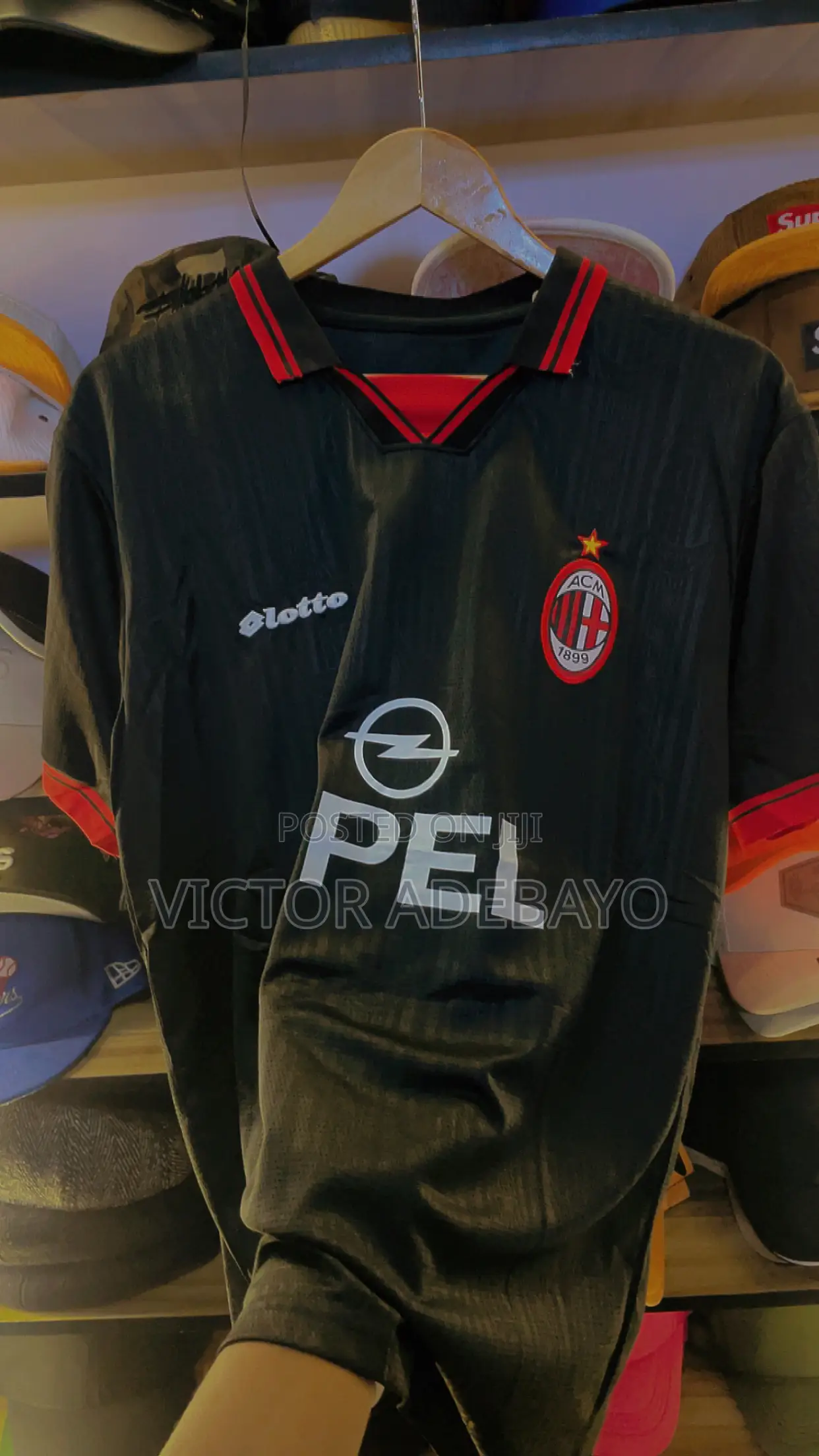 Ac Milan Retro Football Jersey