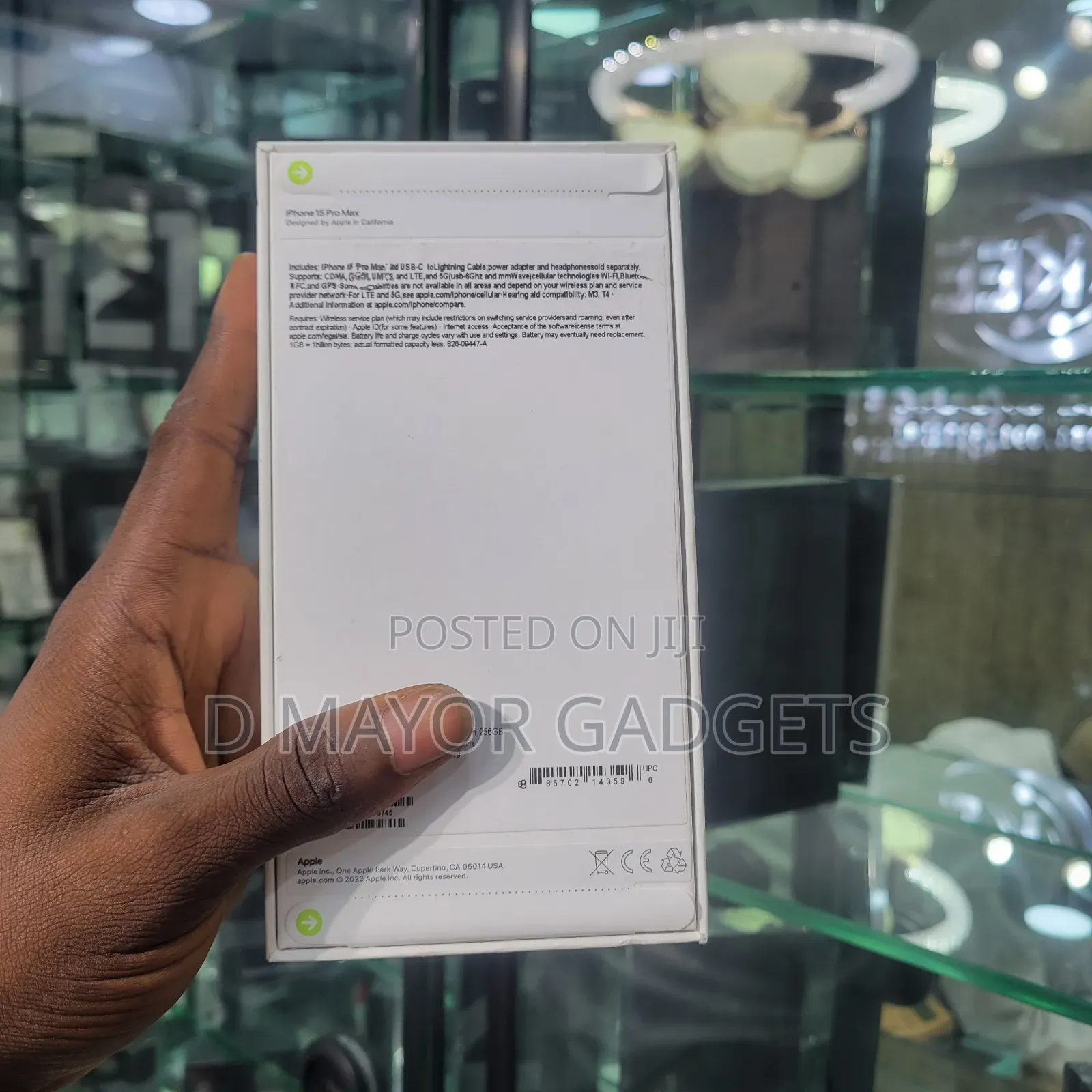 New Apple iPhone 15 Pro Max 256 GB Black