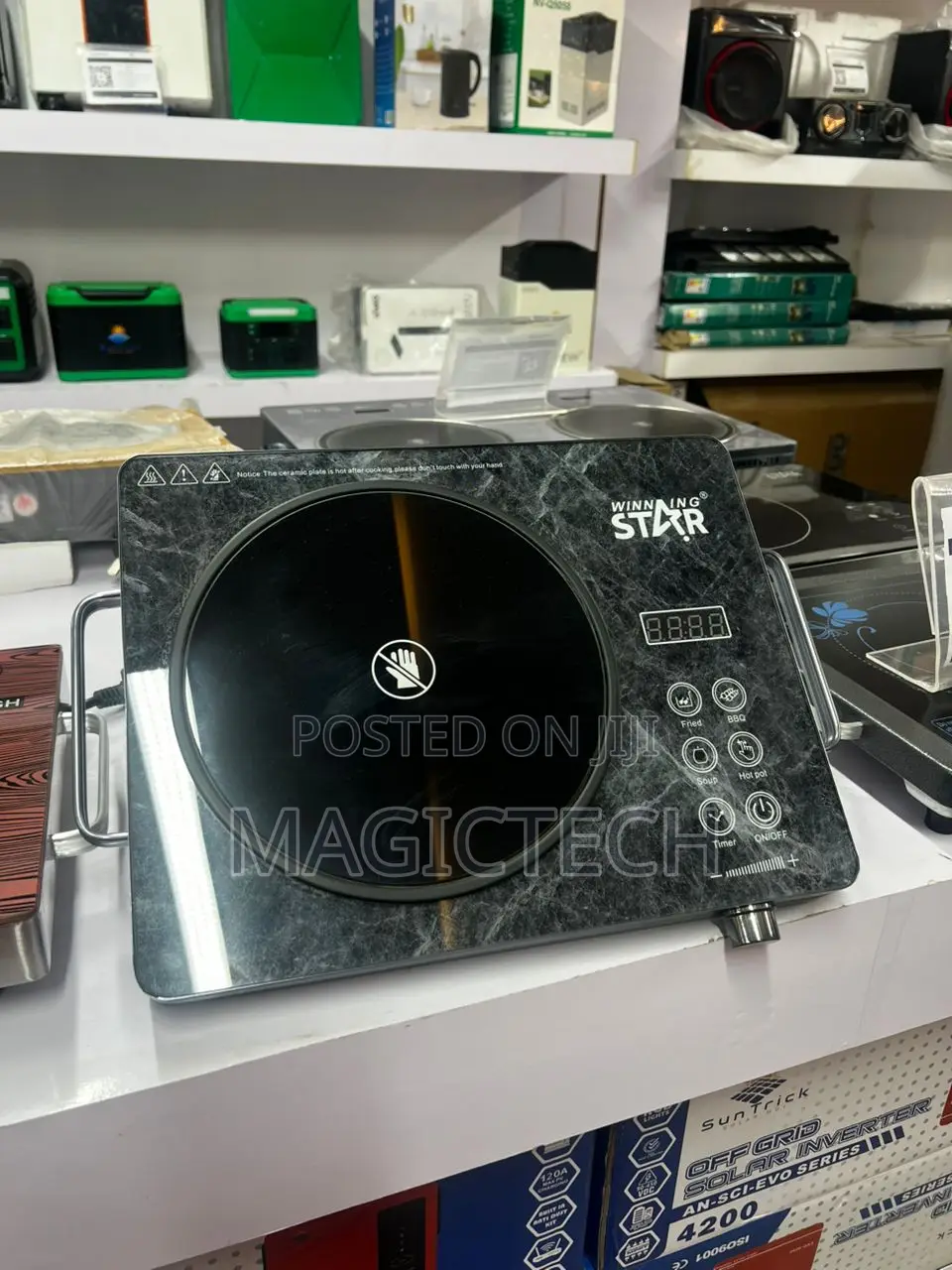 Suntrick Winning Star Single Burner Electric Cooker 2200w