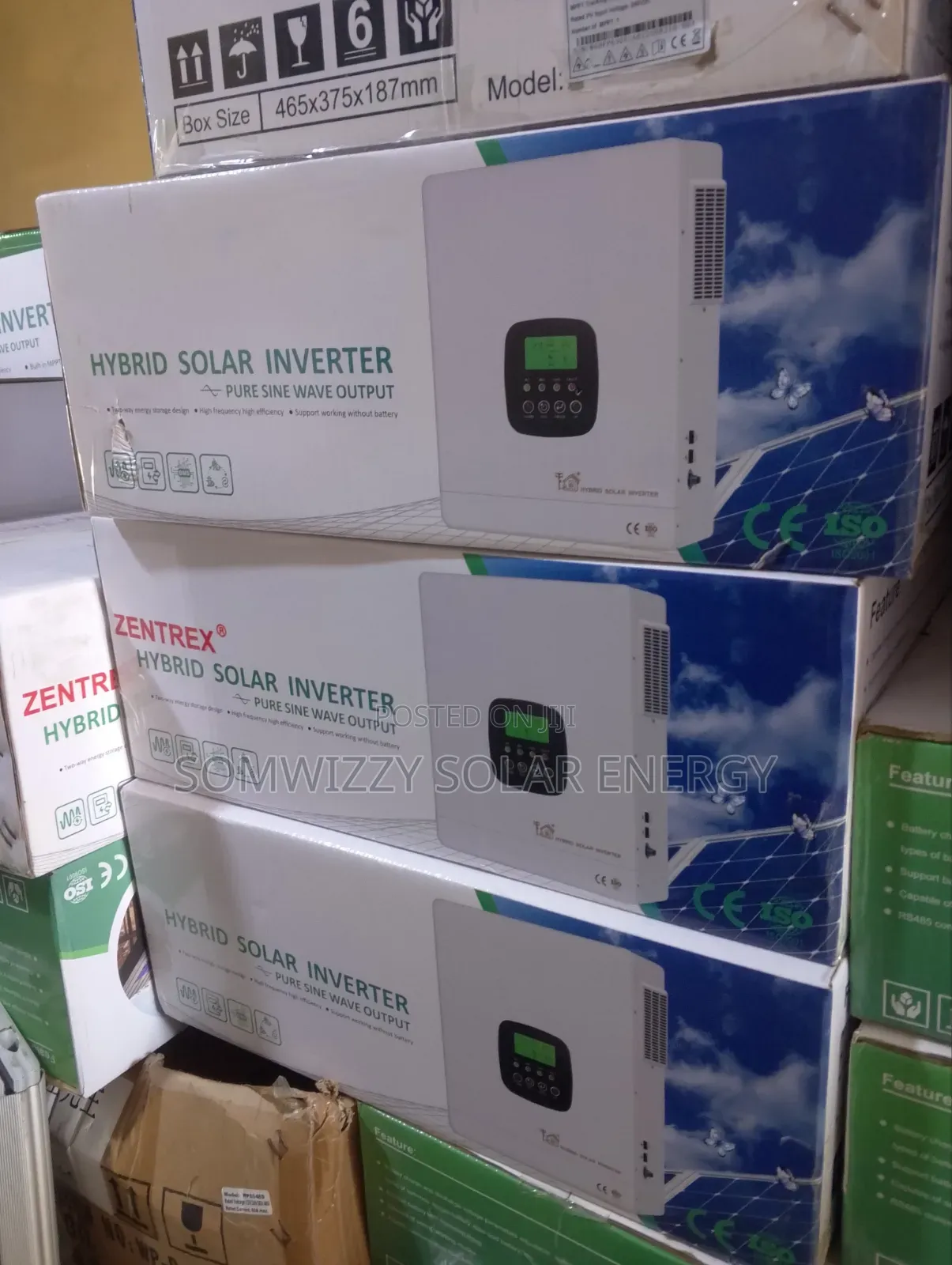 High Quality Zenmax 2.3kva Hybrid Inverter 24v