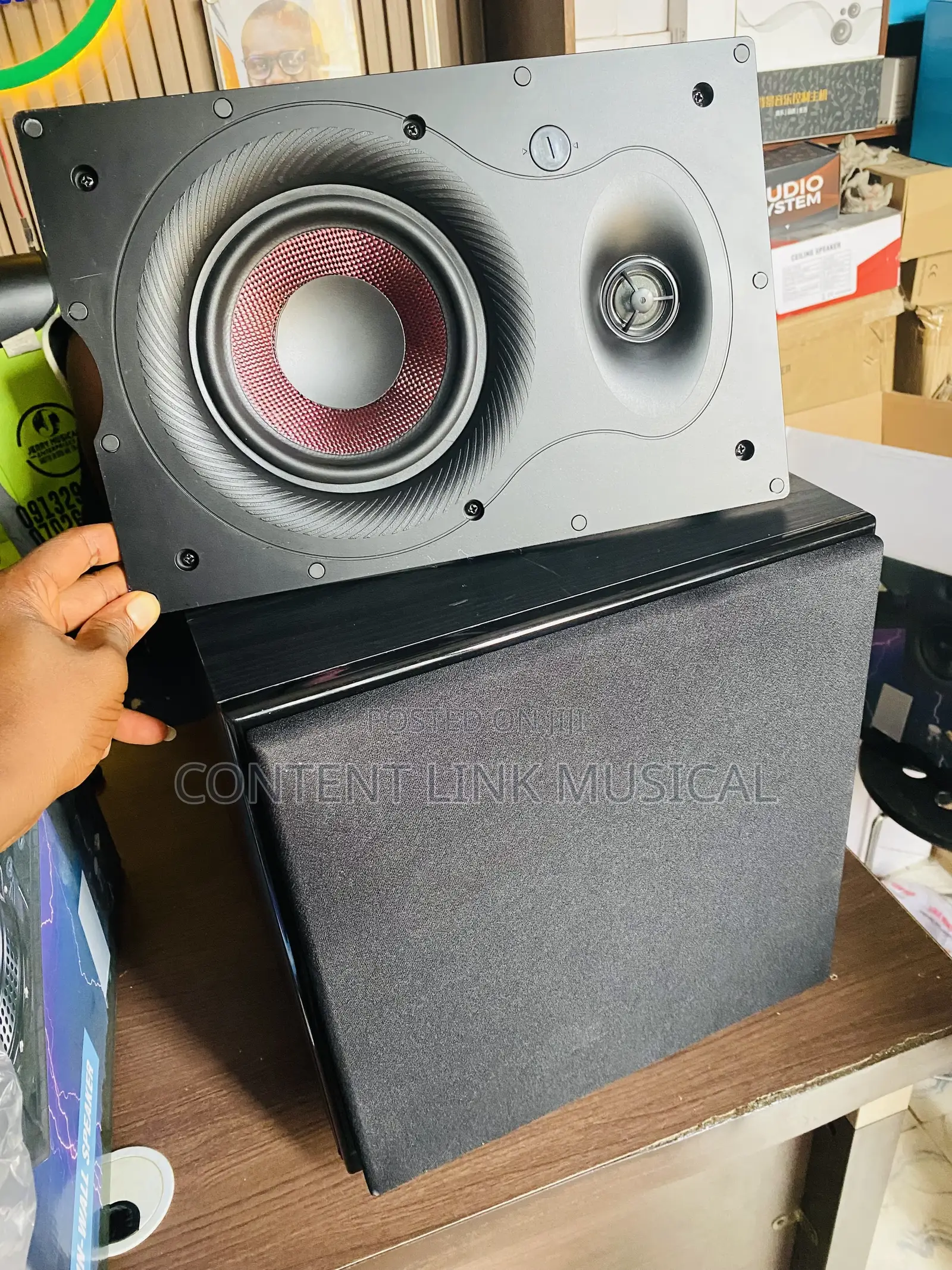 10inches Active Floor Woofer/Inwall Cinema Speakers