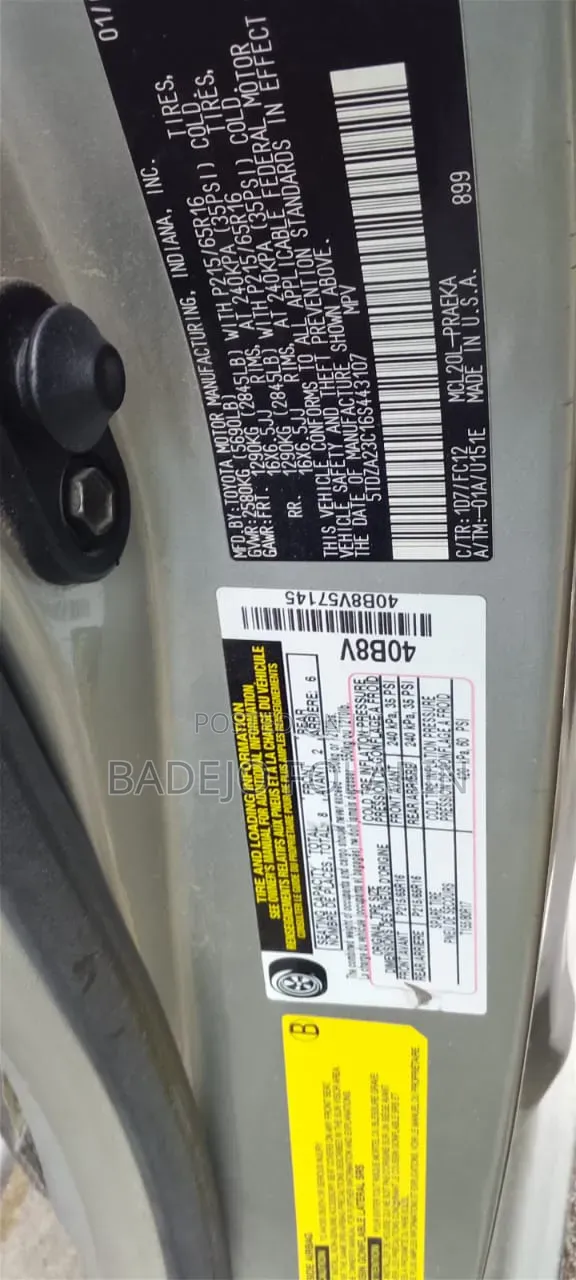 Toyota Sienna LE FWD 2006 Silver