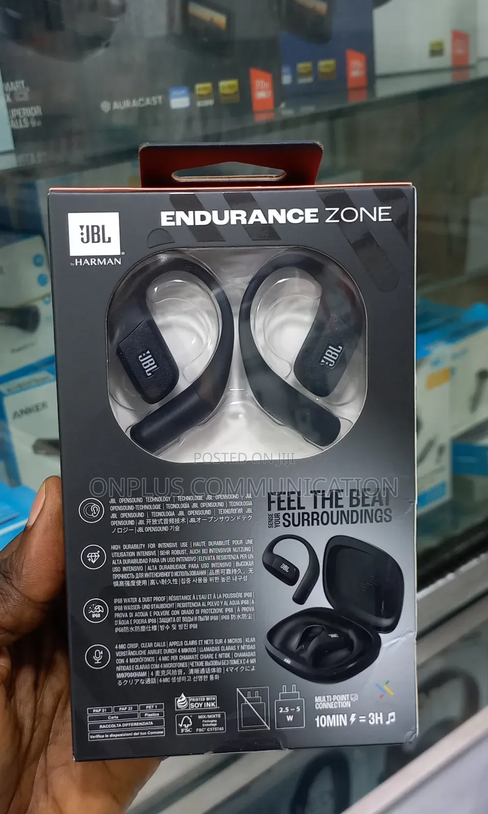 JBL Endurance Zone, a Pair of Wireless Open-Ear Sport Earbuds