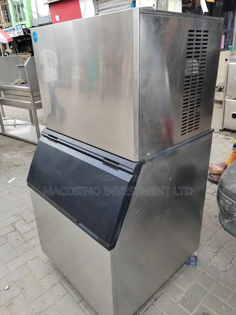 Foreign Used 150kg Commercial Stainless Steel Ice Cube Machine