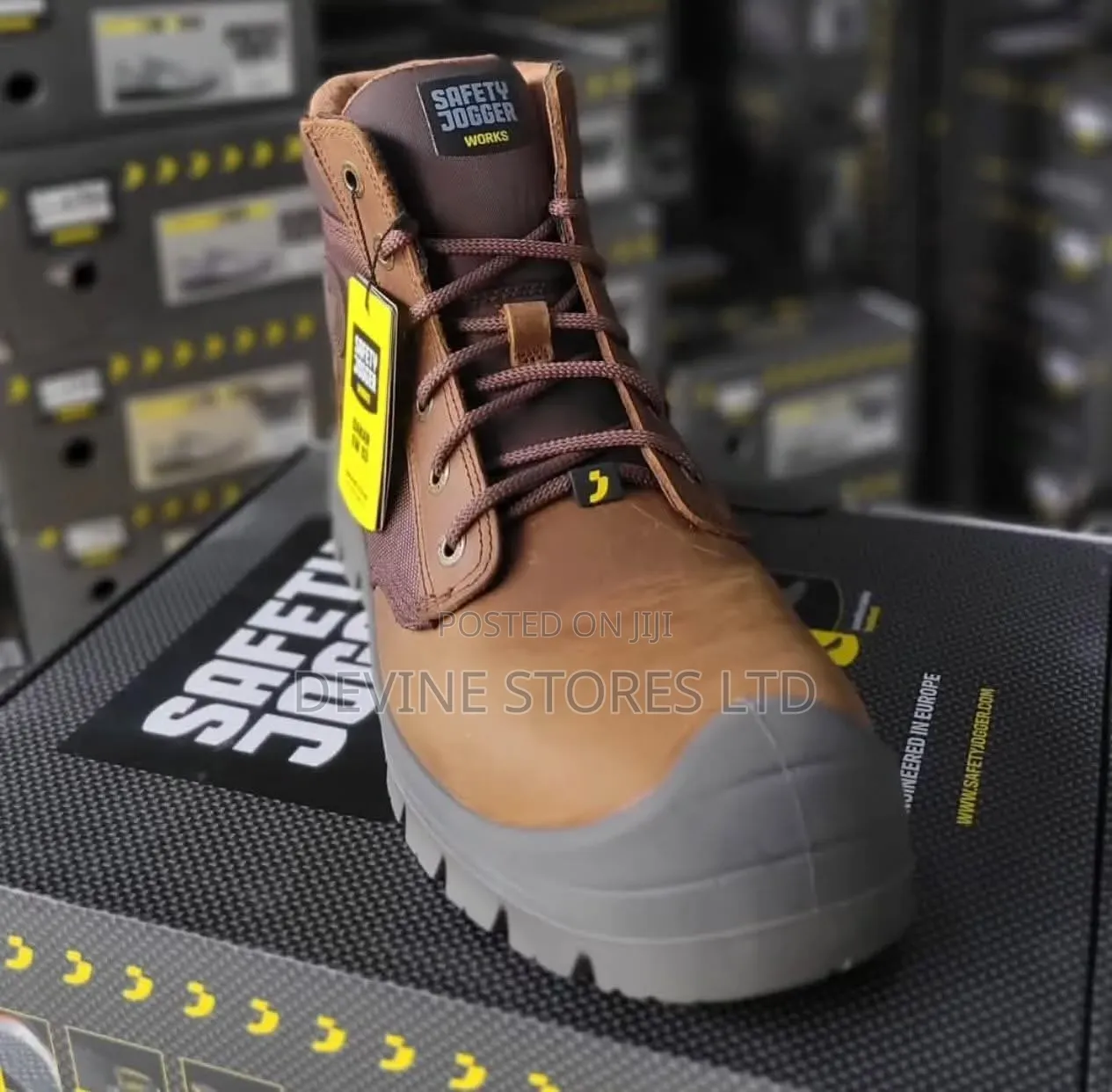 Safety Joggers Shoe Ash (Dakar Ew S3)