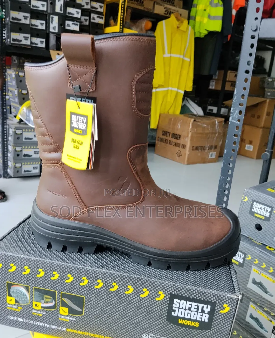 Mayon Durable Safety Joggers Safety Boot (Waterproof)