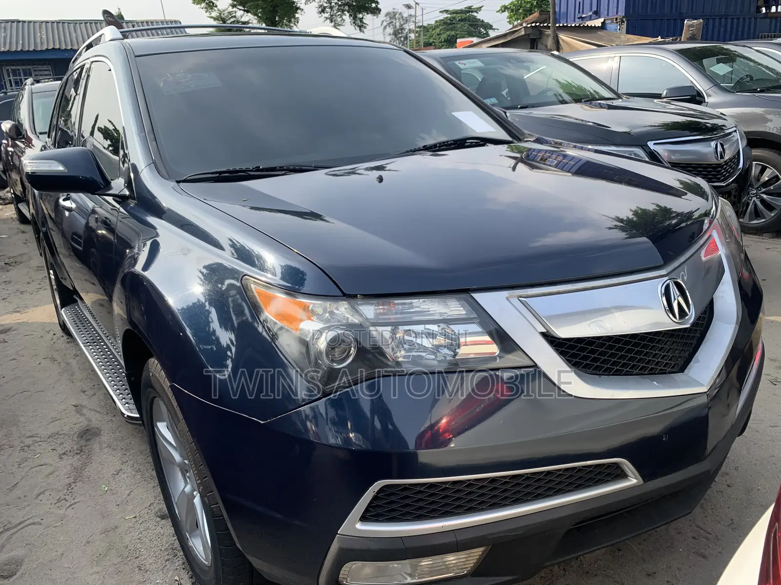 Acura MDX Advance Package SUV AWD (3.7L 6cyl 6A) 2012 Blue