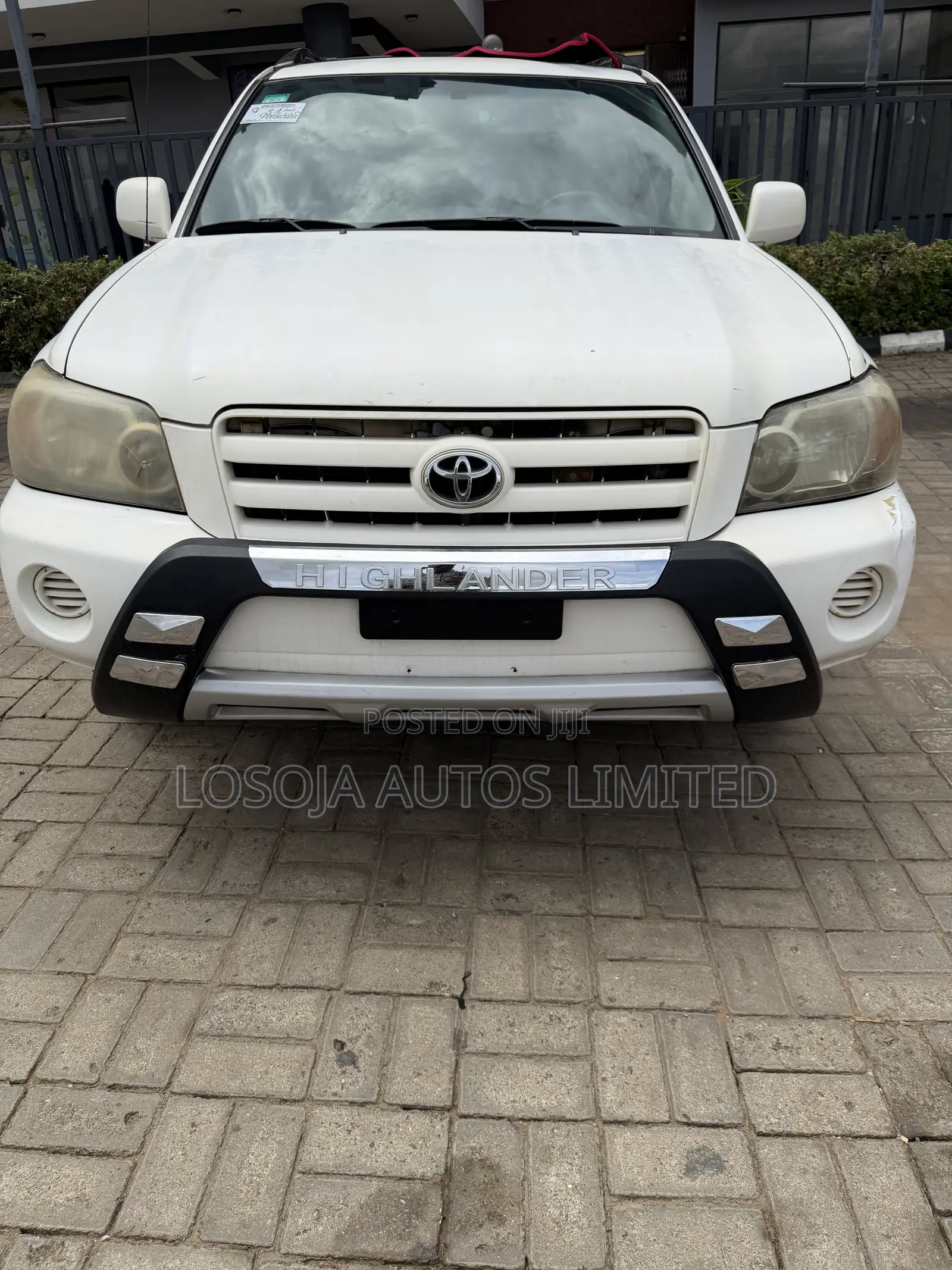 Toyota Highlander V6 2005 White