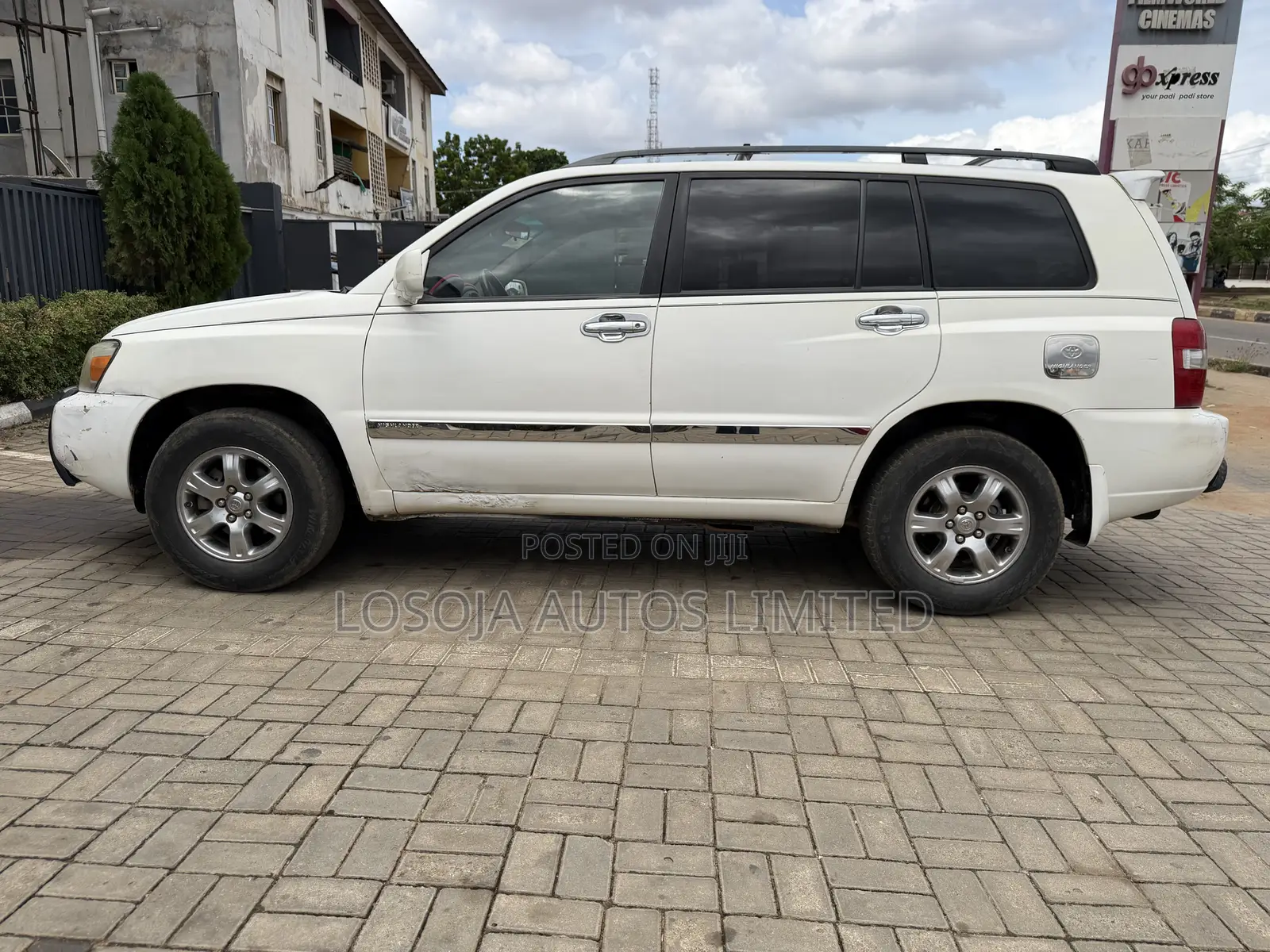 Toyota Highlander V6 2005 White