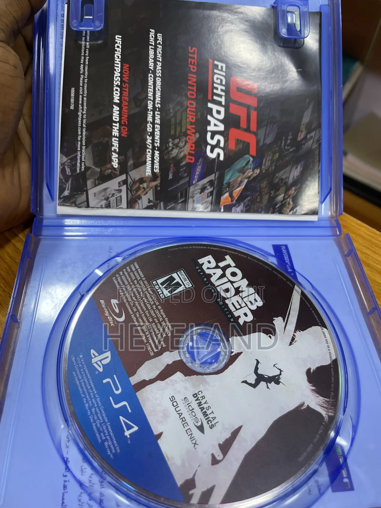Clean Used Tomb Raider
