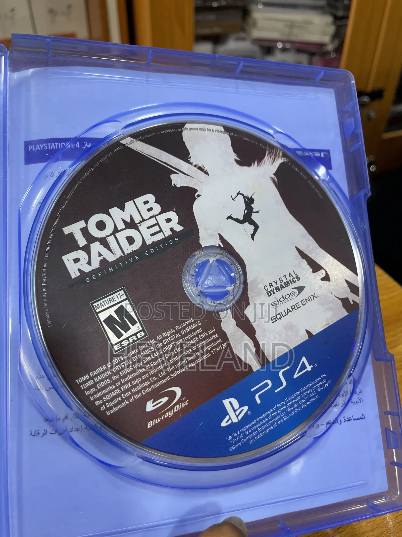 Clean Used Tomb Raider