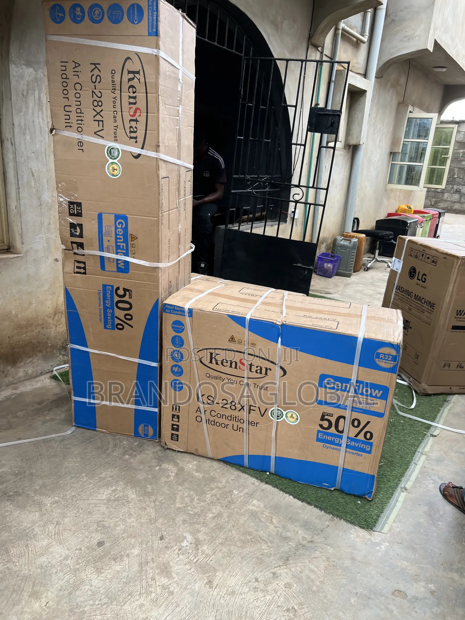 Kenstar 3 Tons Inverter Floor Standing Ac[Ks28xfv]Temperaturecontrolac