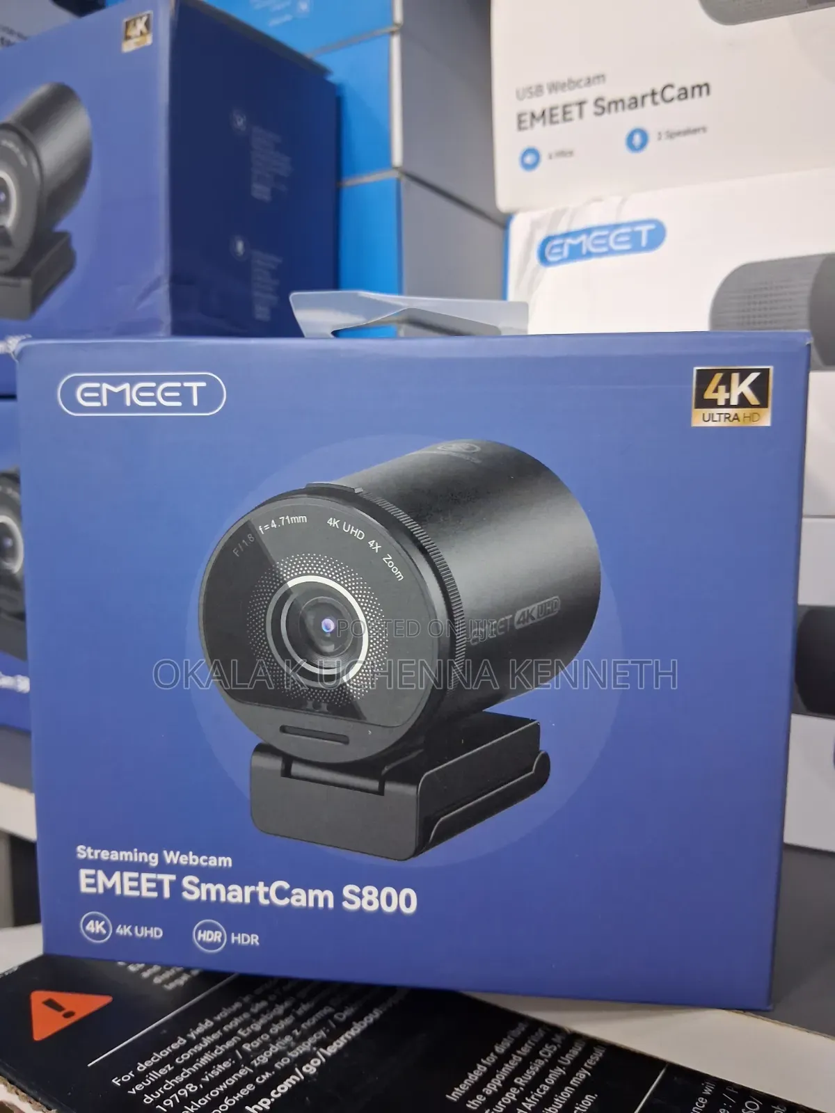 S800 Emeet Smartcam Streaming Webcam