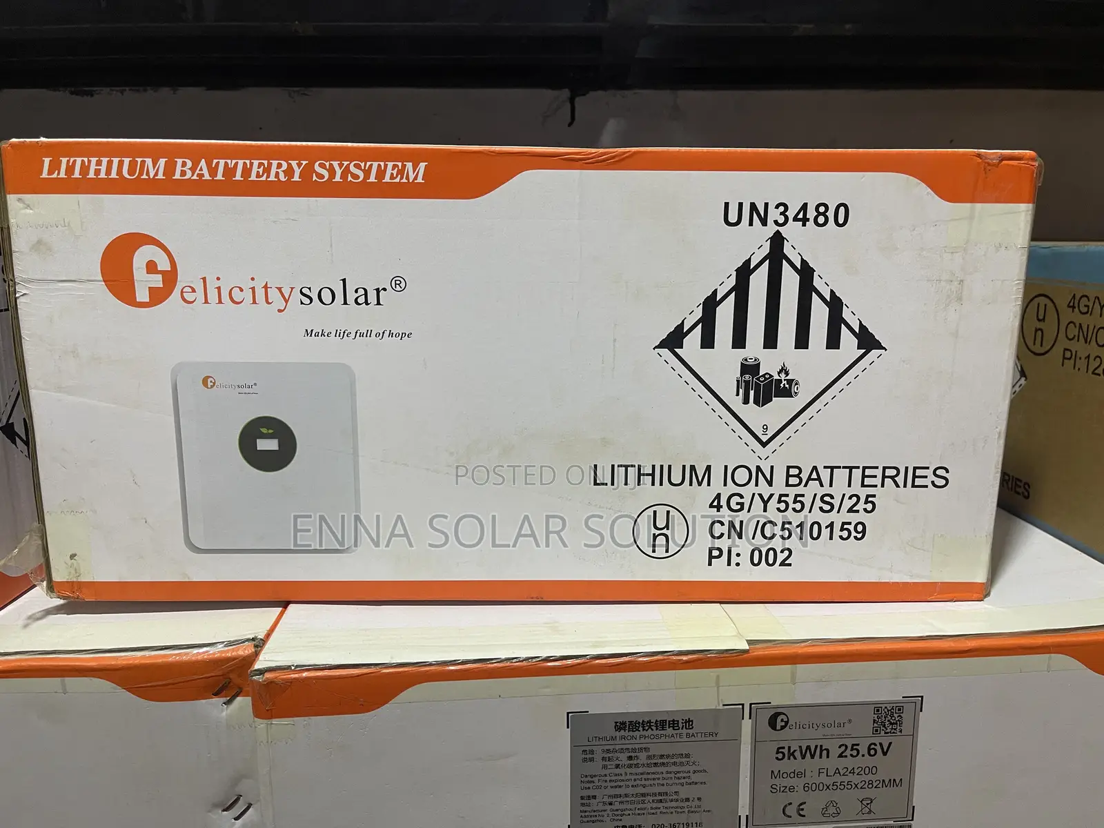 5kwh 24v Felicity Lithium Ian Battery
