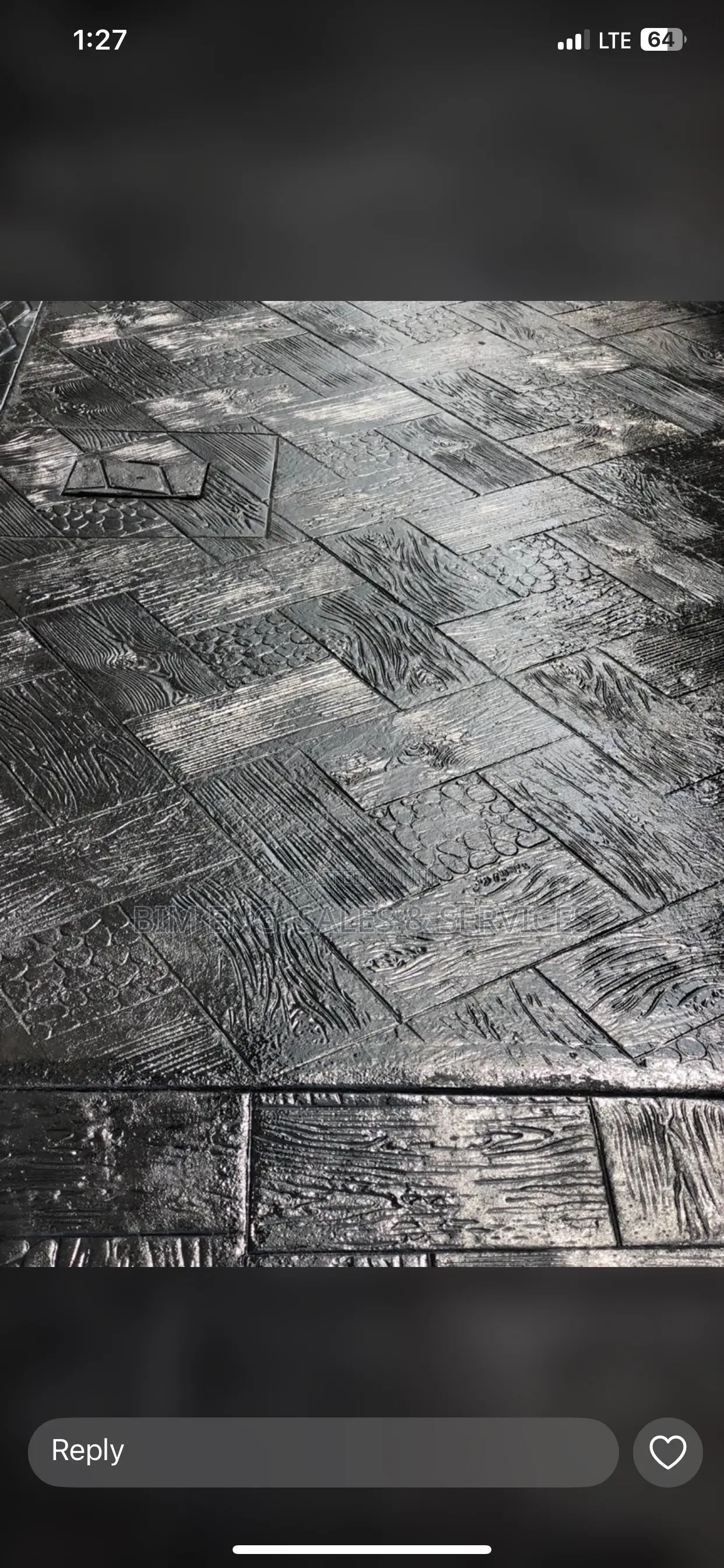 Concrete Stamped Floor