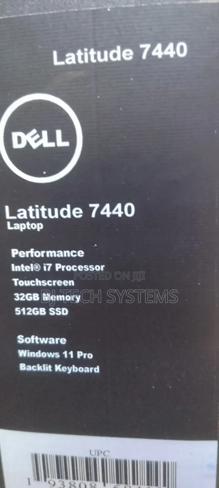 New Laptop Dell Latitude 7440 32GB Intel Core i7 SSD 512GB