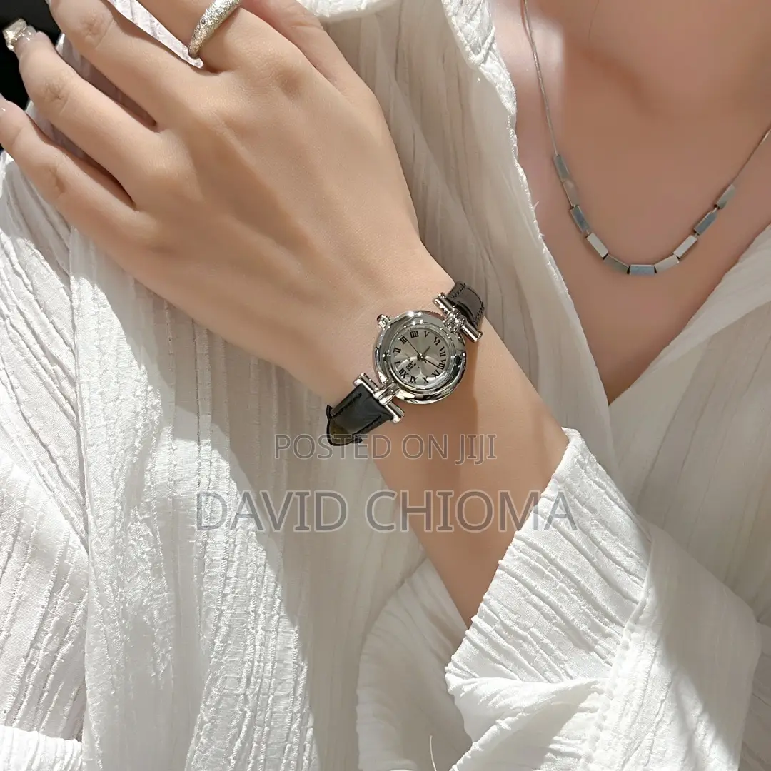 Ladies Tiny Stainless Steel Leather