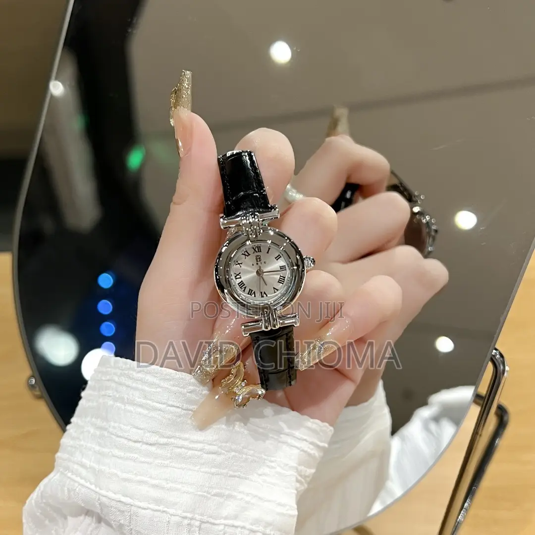 Ladies Tiny Stainless Steel Leather