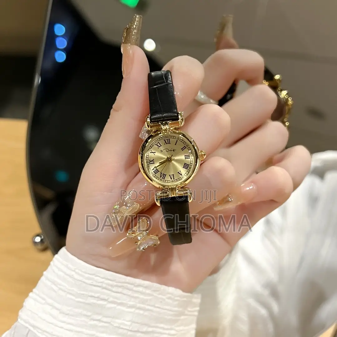 Ladies Tiny Stainless Steel Leather
