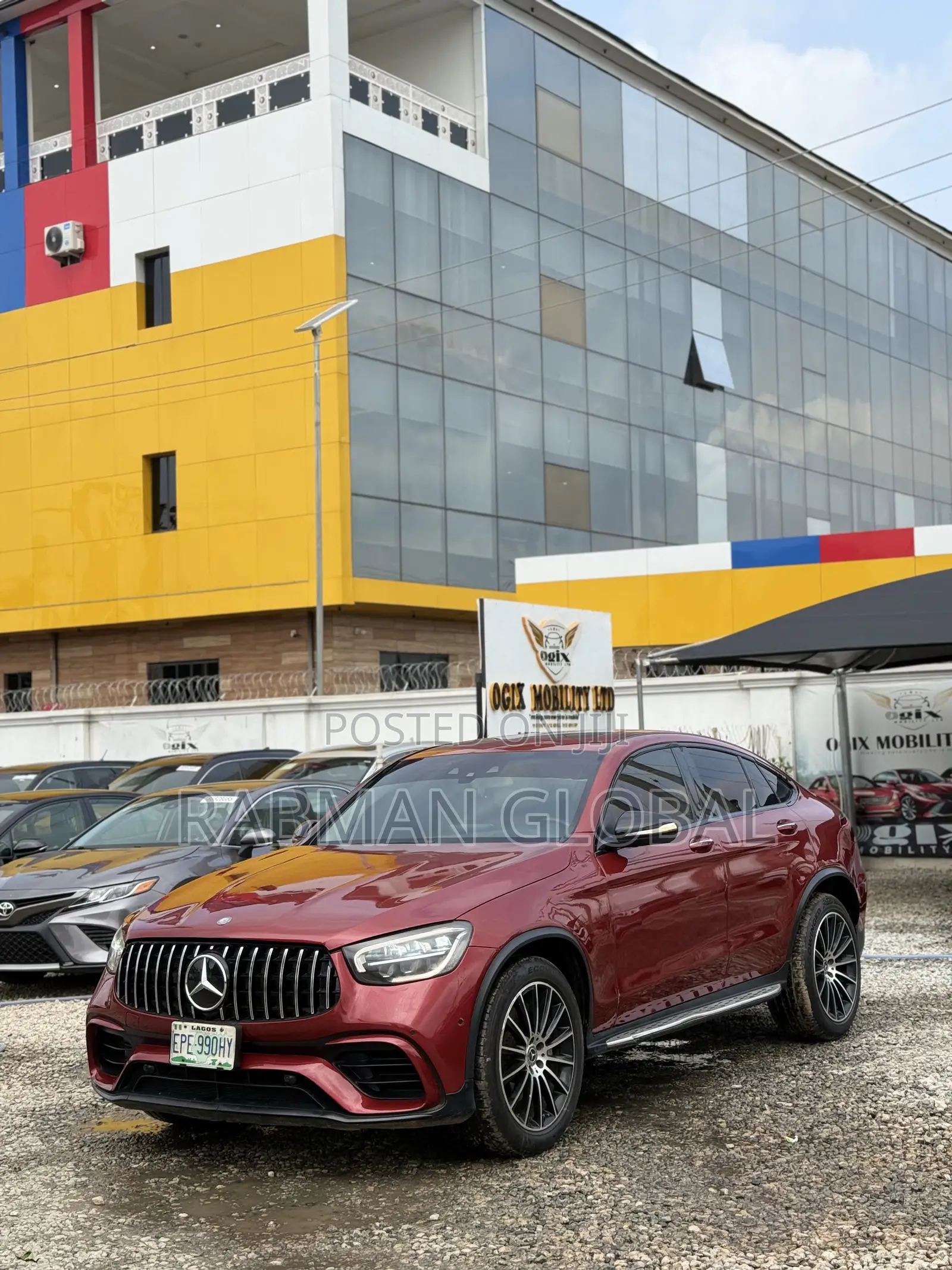 Mercedes-Benz GLC-Class 2017 Red