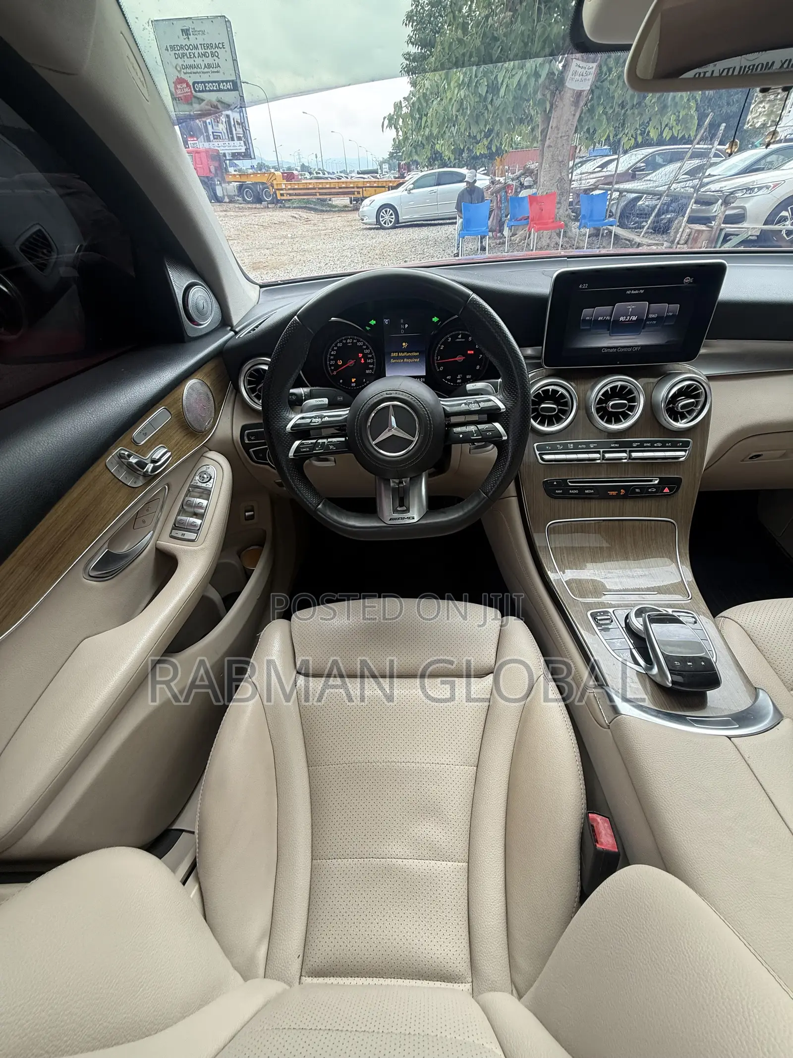 Mercedes-Benz GLC-Class 2017 Red