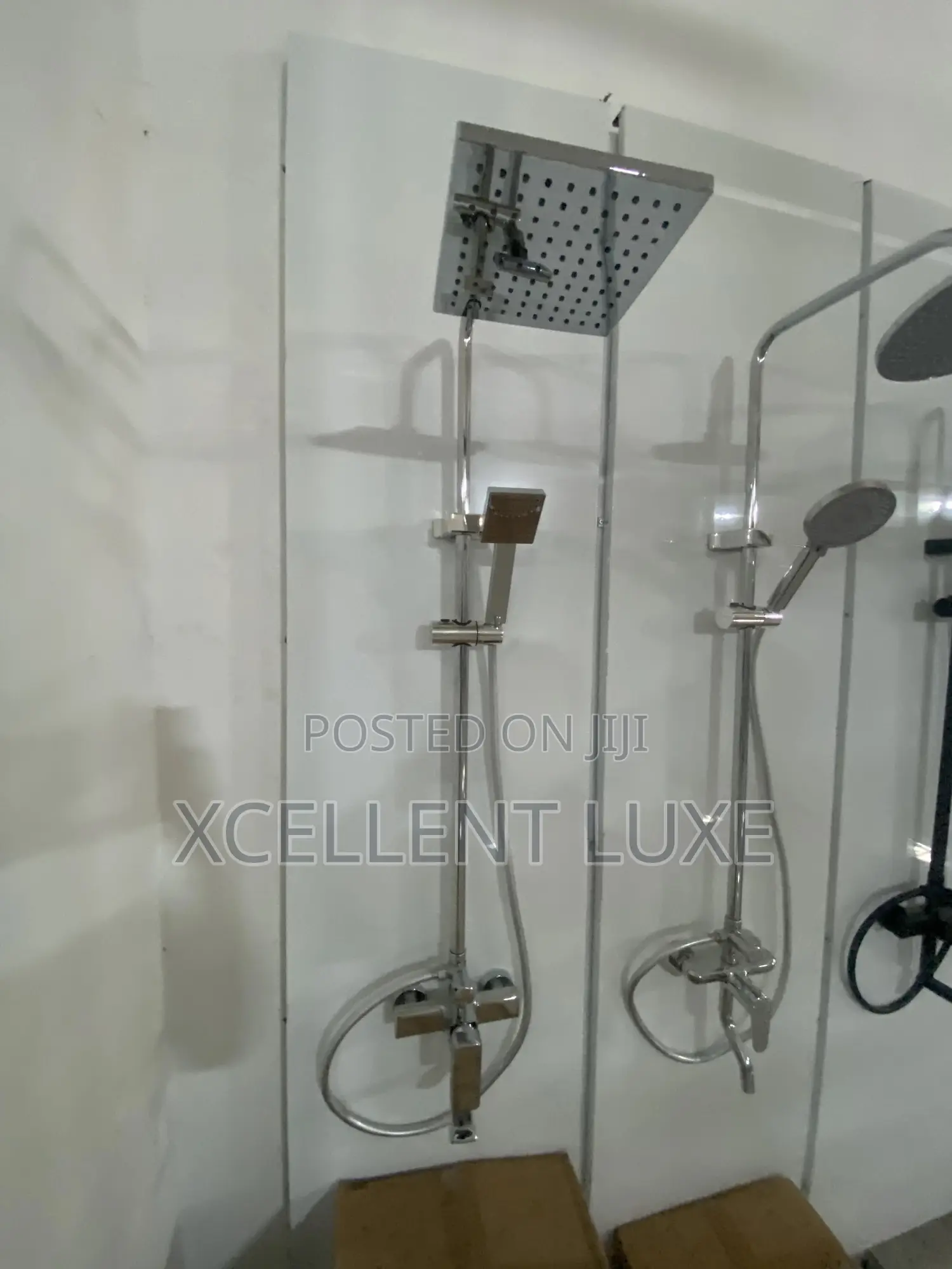 Chrome Shower Mixer With High Pressure