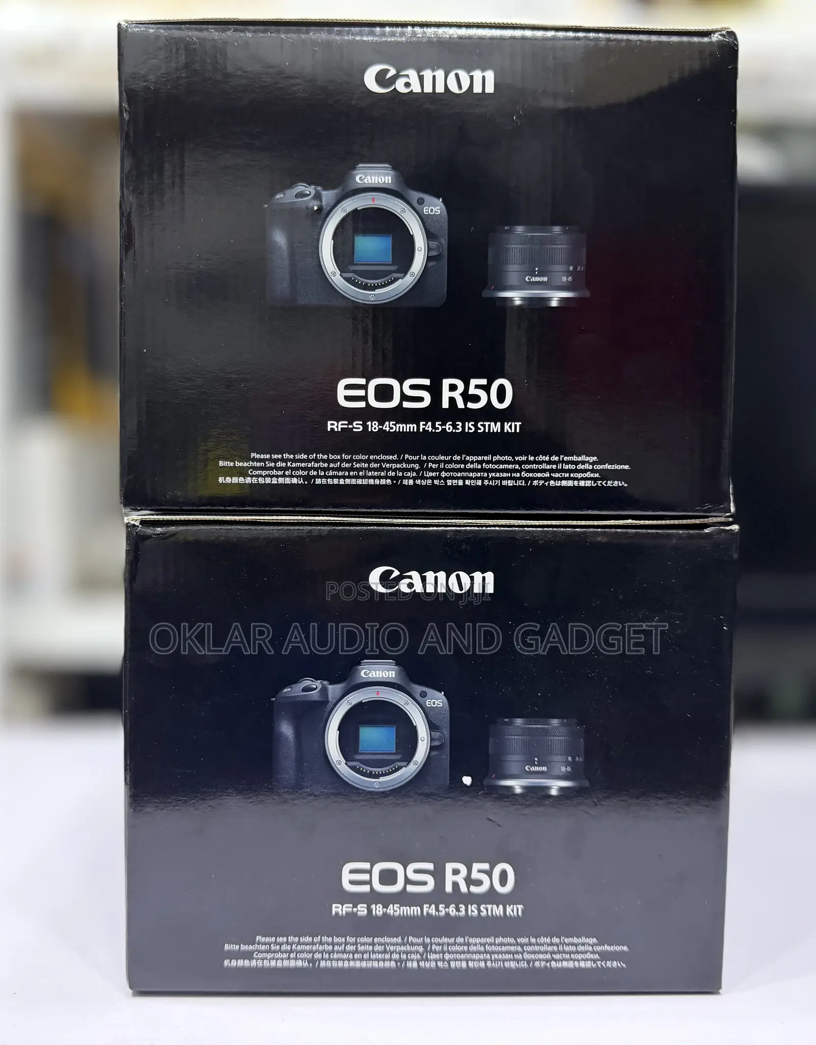 Canon Eos R50 With 18-45mm Lens