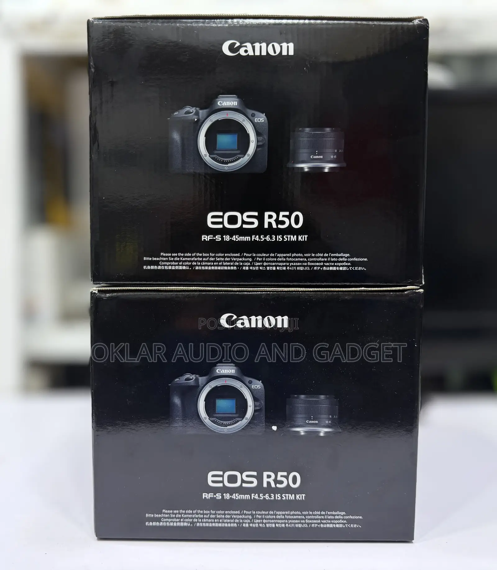 Canon Eos R50 With 18-45mm Lens