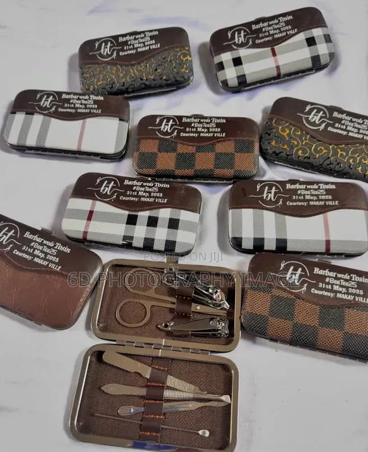 Leather Case Manicure Sets