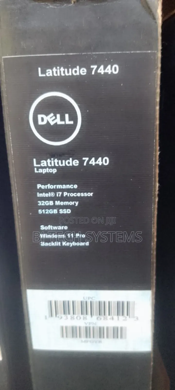 New Laptop Dell Latitude 7440 32GB Intel Core i7 SSD 512GB