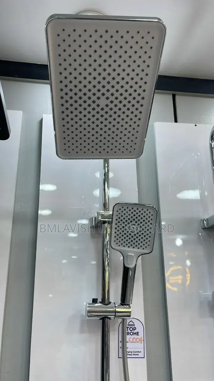 Quality Silver Shower Mixer Set