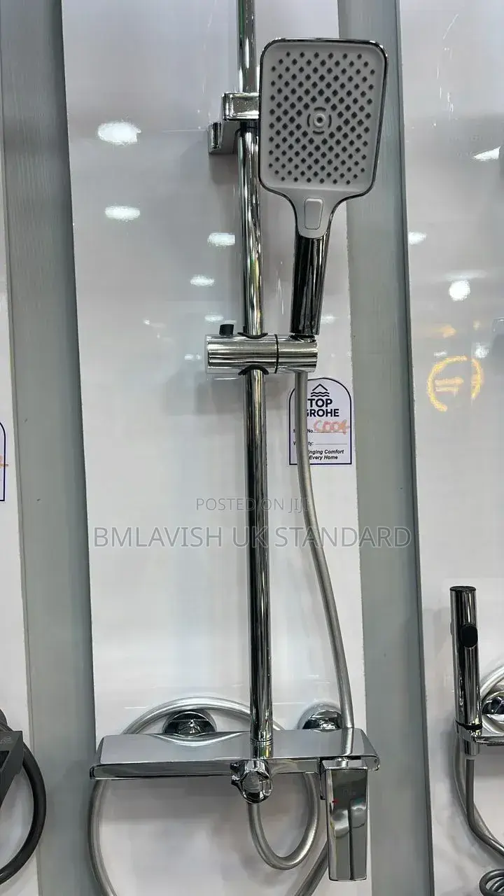 Quality Silver Shower Mixer Set