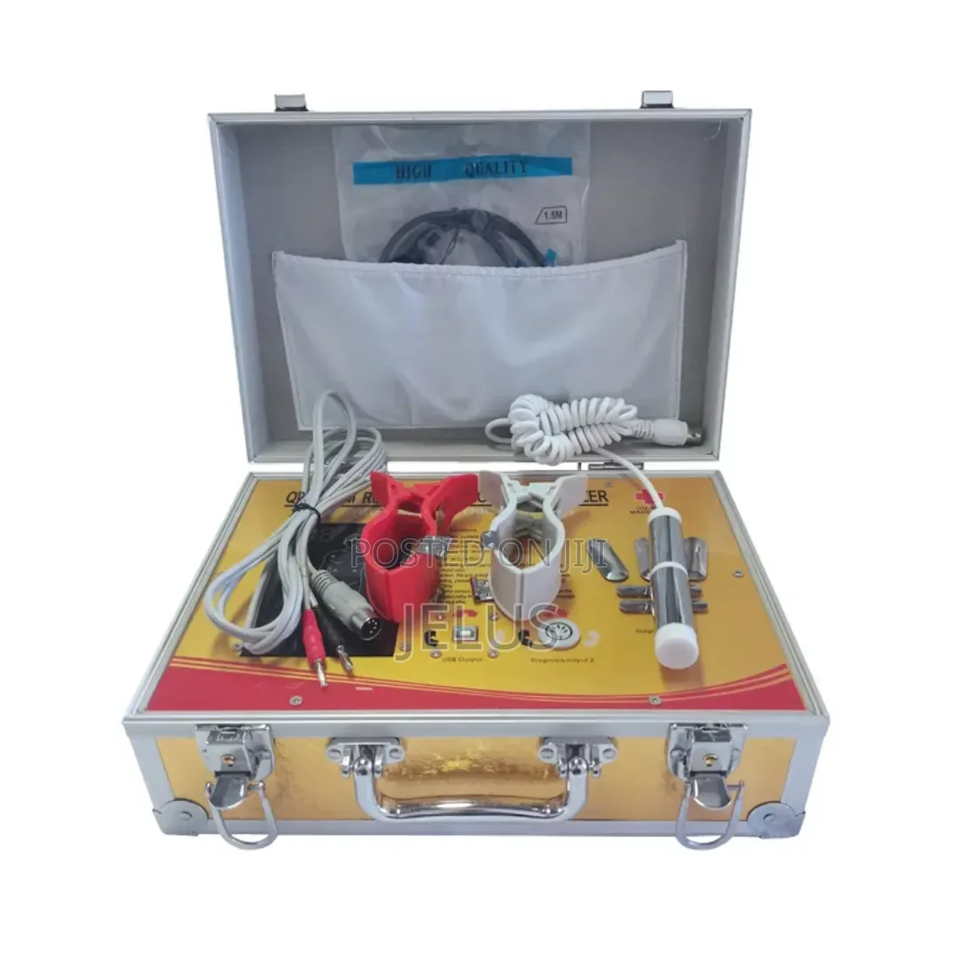 Quantum Analyzer With 3 Way Testing Pattern, Palm, Prob Finger Clip