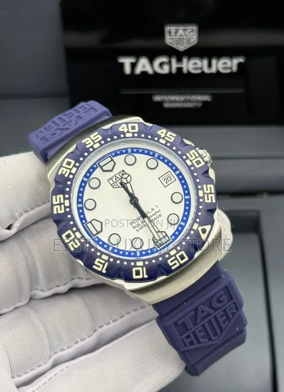High Quality Luxury Tag Heuer Rubber Wristwatch
