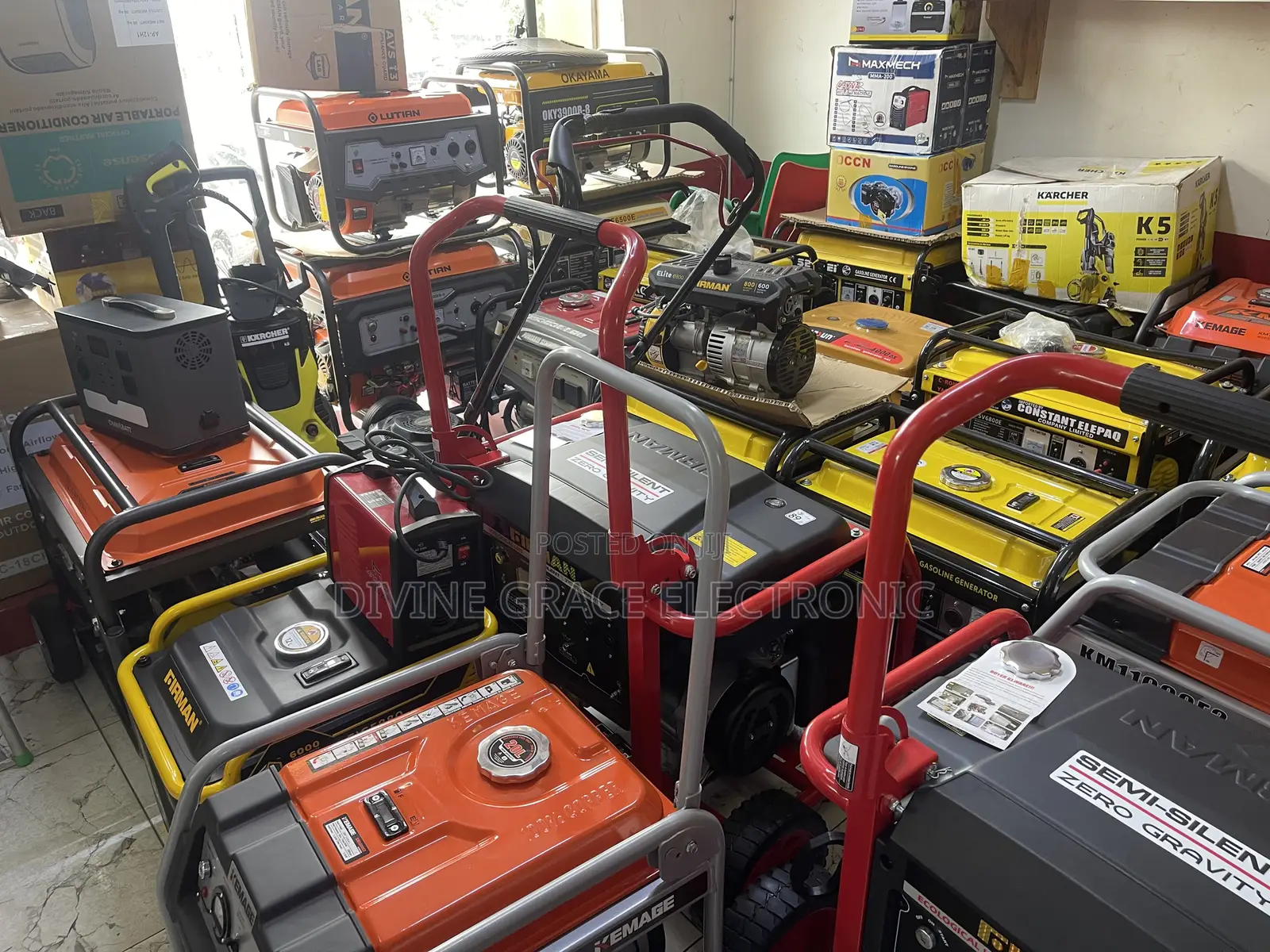 We Deal On All Kinds Of Soundproof, Diesel And Petrol Generator