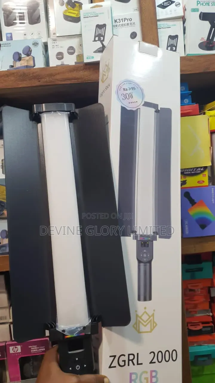ZGRL 2000 RGB Led Light Stick 30w Photography Wand
