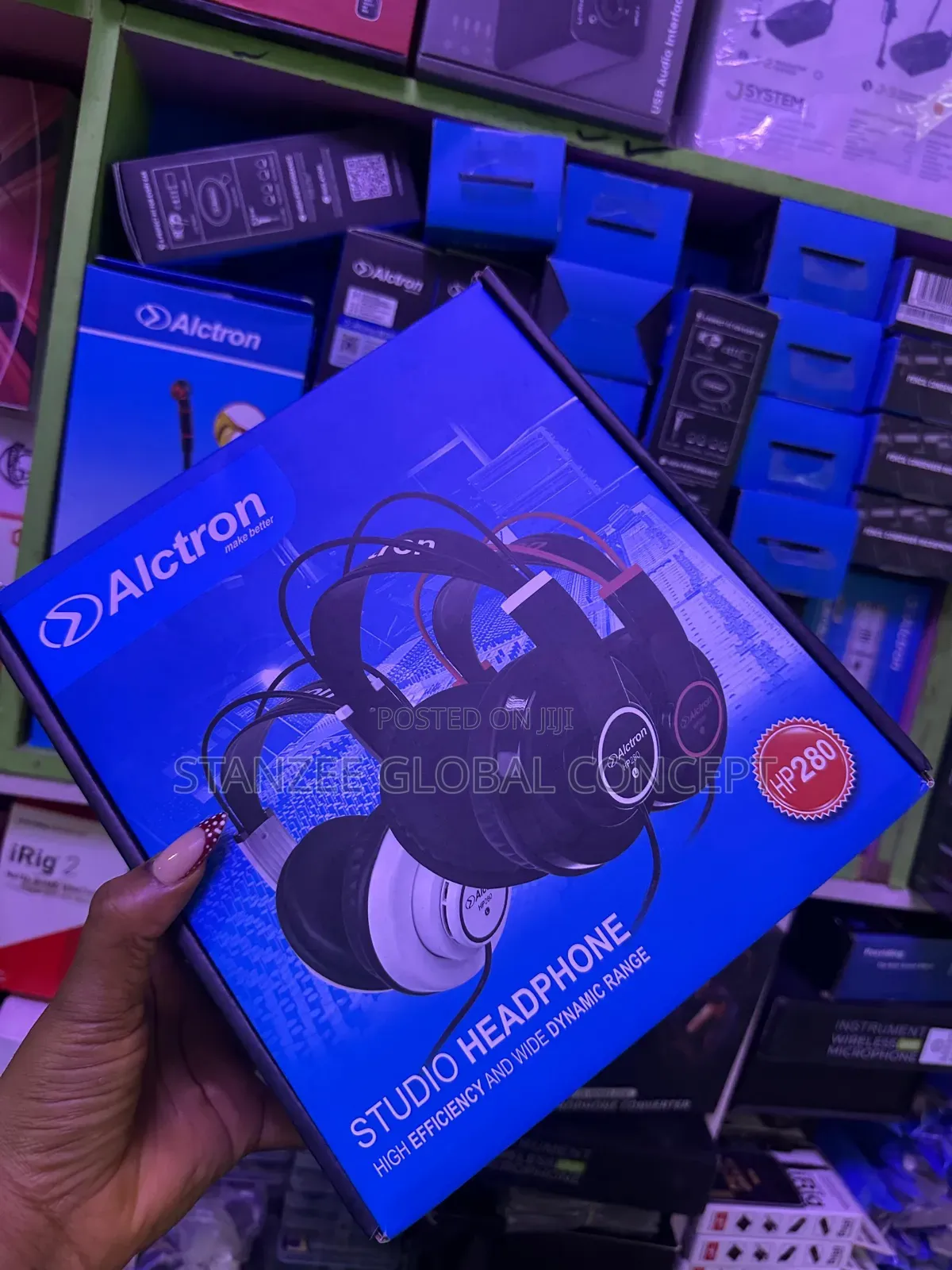 Alctron Hp280 Professional Studio Headphone for Recording,Dj Mixing
