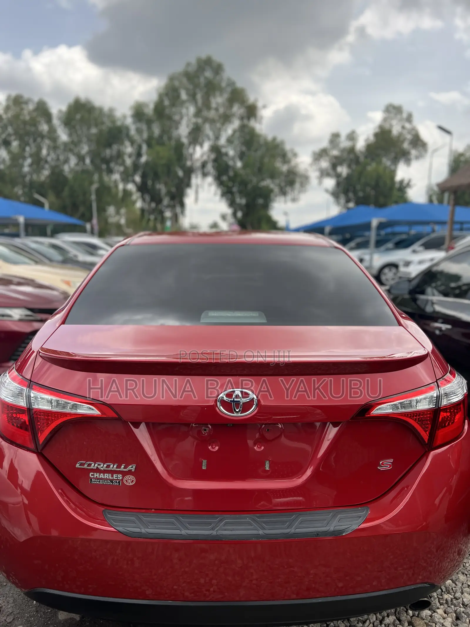 Toyota Corolla S 4dr Sedan (1.8L 4cyl CVT) 2014 Red