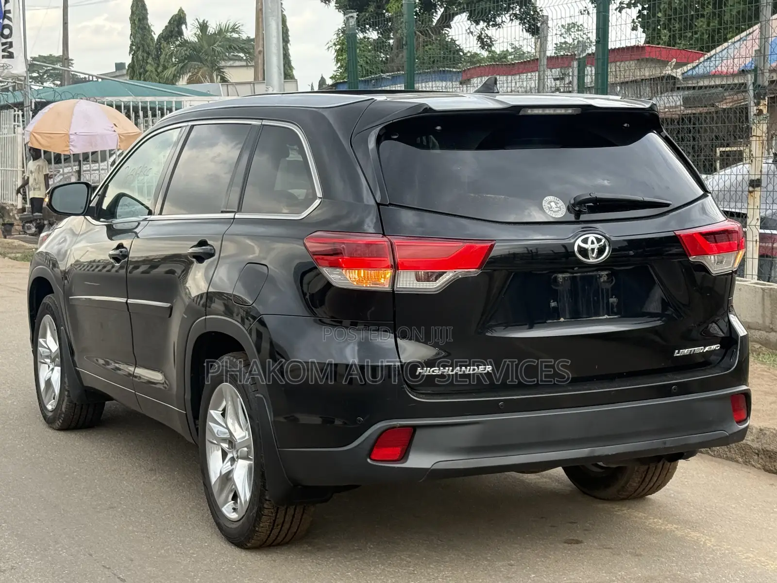 Toyota Highlander Limited Platinum V6 4x4 (3.5L 6cyl 6A) 2016 Black