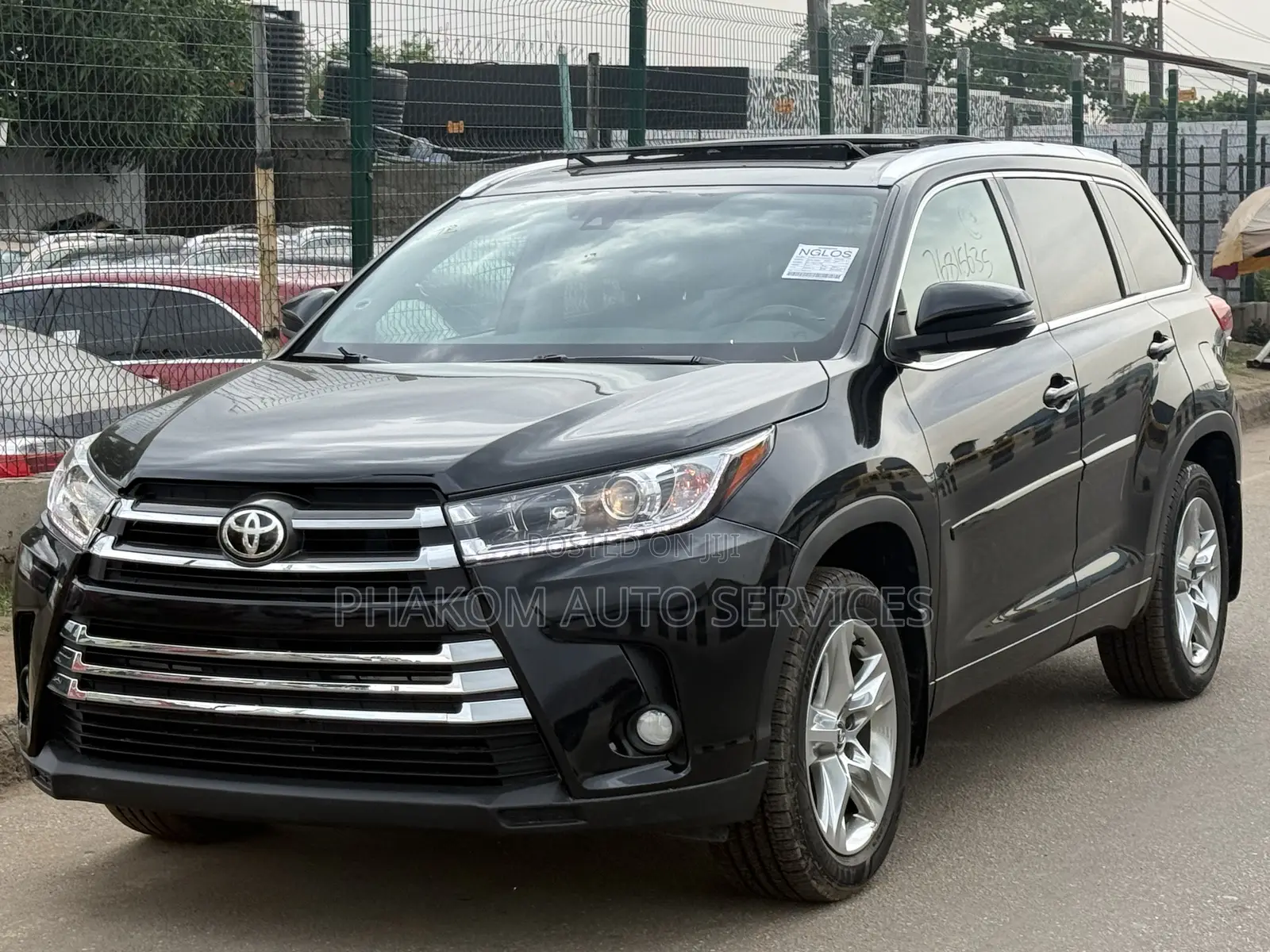 Toyota Highlander Limited Platinum V6 4x4 (3.5L 6cyl 6A) 2016 Black