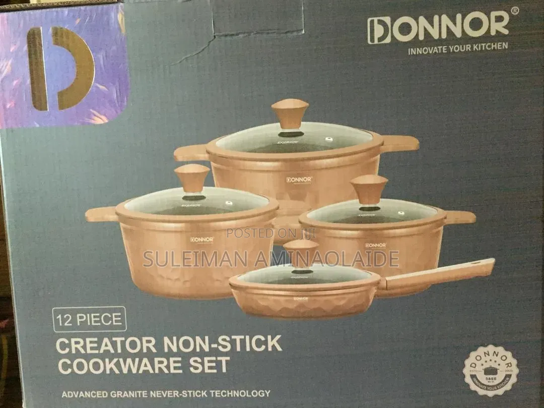Donner Cooking Pots 12pcs