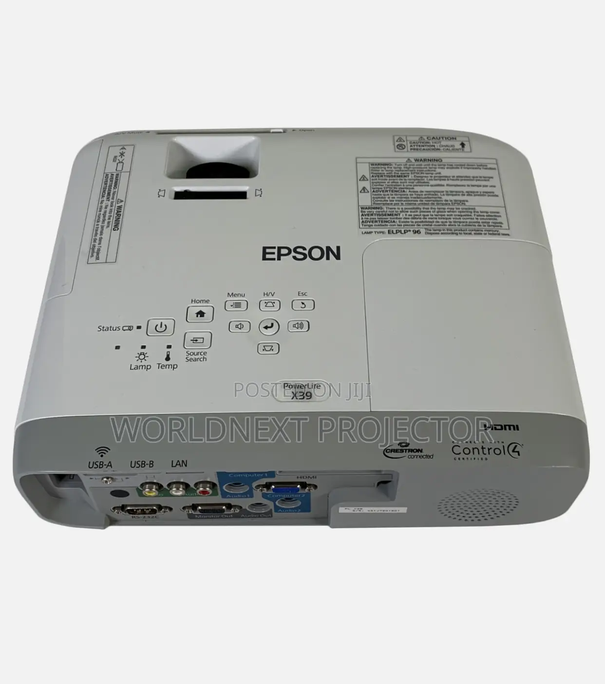 Epson Powerlite X39 - 3lcd Projector 3,500 Lumens Full Hd Hdmi