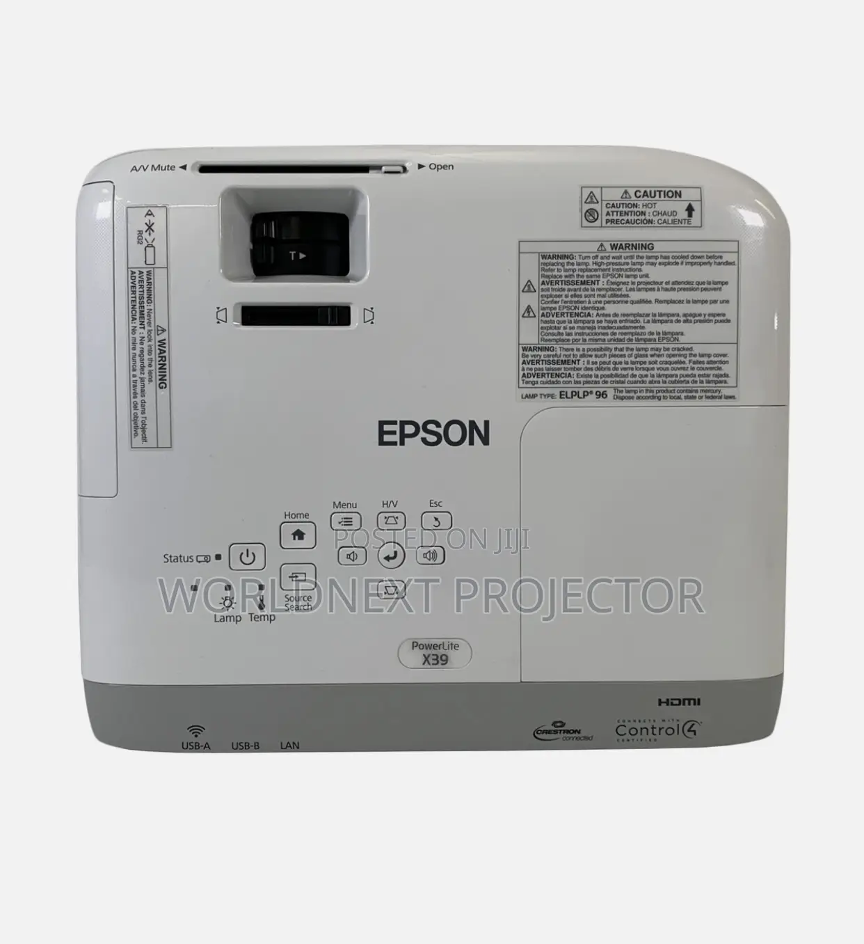 Epson Powerlite X39 - 3lcd Projector 3,500 Lumens Full Hd Hdmi