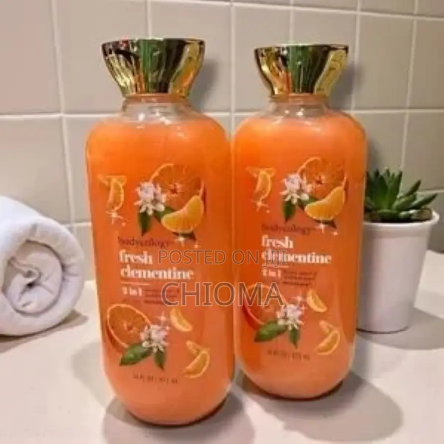 Bodycology Fresh Clementine 2 in 1 Body Wash Bubble Bath 473 Ml