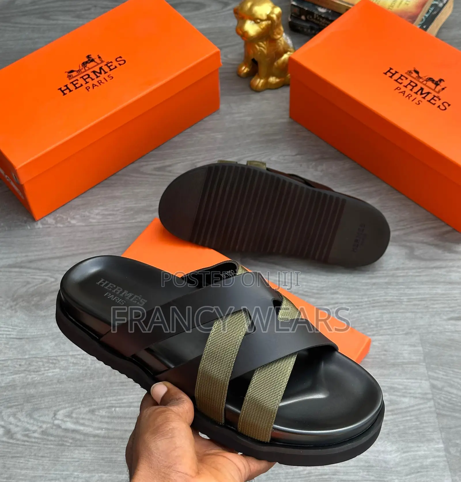 Top Quality Men’S Hermes Slippers