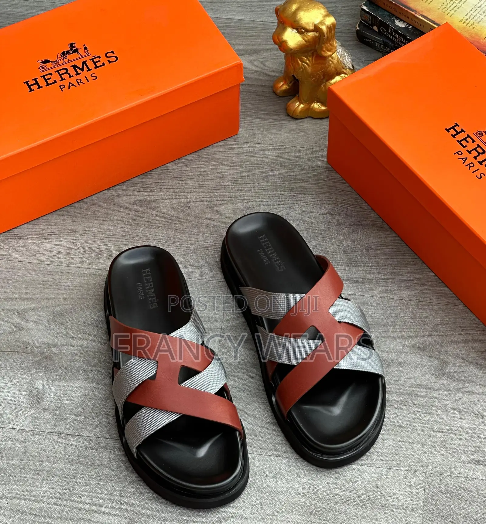 Top Quality Men’S Hermes Slippers